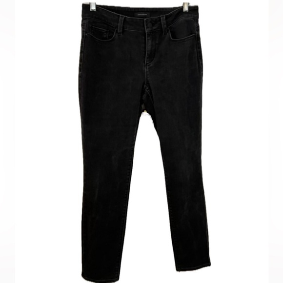 Ann Taylor sz 6 The Skinny Curvy Black Jeans - Picture 5 of 5